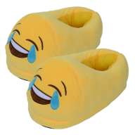 Тапочки Смайлы Emoji Смех до слёз, 2 слезы - Тапочки Смайлы Emoji Смех до слёз, 2 слезы