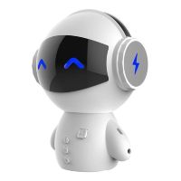 Умный bluetooth спикер "Робот DingDang" cо встроенным power bank 2200 mA, AUX/TF/MP3
