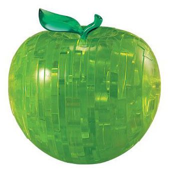 3D Пазл ЯБЛОКО зеленое с подсветкой