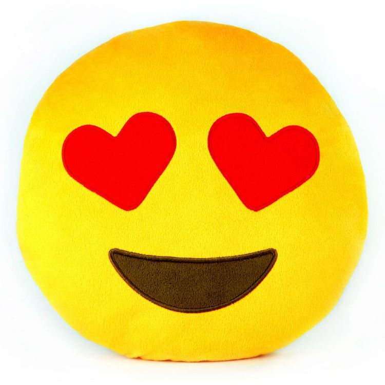 Подушка Emoji Love